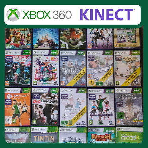 Xbox 360 kinect - kinect, games