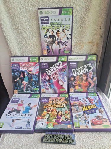 Lotto giochi xbox - 360, kinect