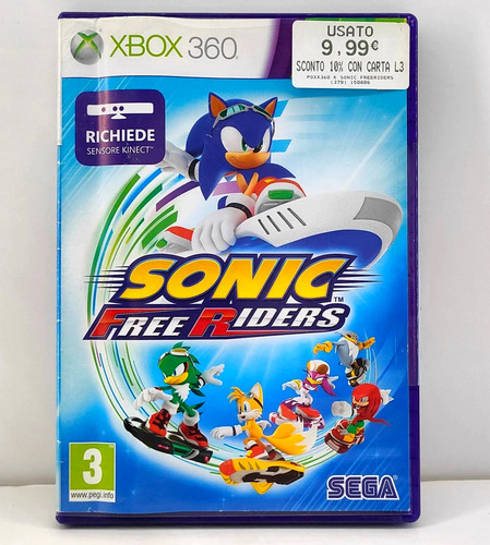 Sonic free riders - sonic,