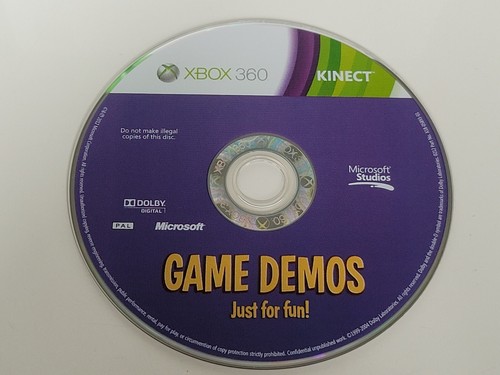 Xbox 360 kinect demo gioco