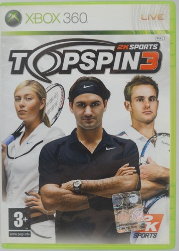 Top spin xbox 360 kinect - spin, 3